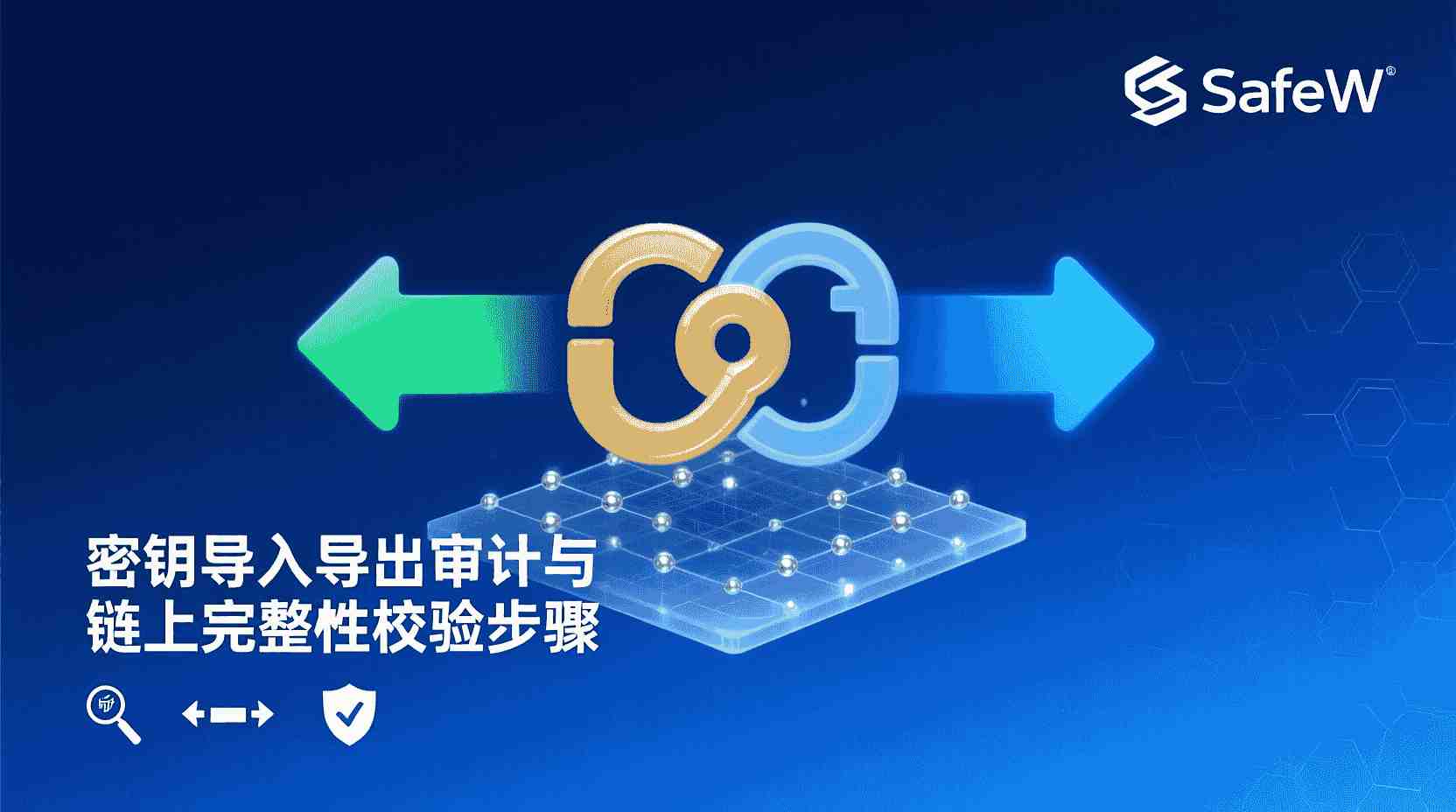 SafeW密钥导入教程, SafeW密钥导出步骤, SafeW链上完整性校验, SafeW密钥审计流程, 如何验证SafeW密钥完整性, SafeW导入失败解决方法, 链上校验失败原因排查, SafeW密钥管理最佳实践, 密钥导入导出安全规范, SafeW官方操作指南