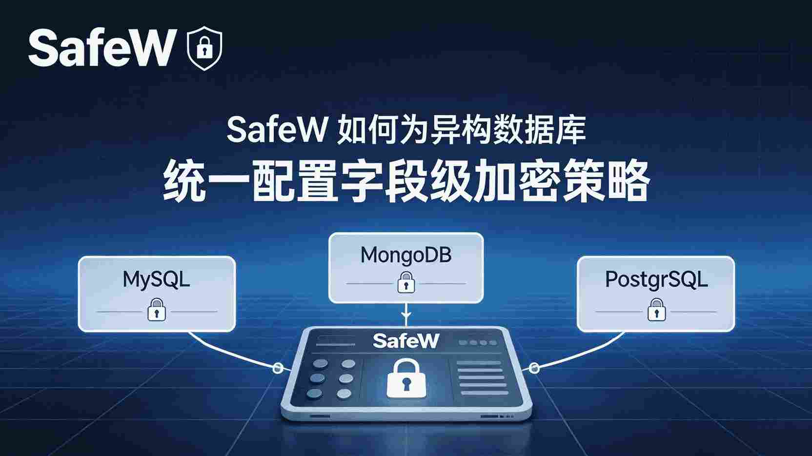 SafeW字段级加密怎么用, 异构数据库统一加密策略配置步骤, MySQL Oracle字段加密同步方法, SafeW加密后乱码排查, 哪些字段需要加密最佳实践, 字段级与表级加密区别, SafeW数据加密合规方案, 如何启用SafeW字段加密策略